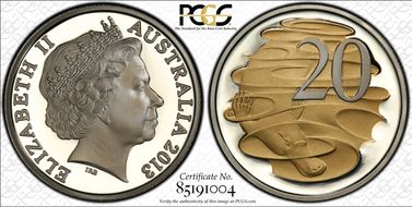 2013 20C Platypus - Partial Gilt PR70DCAM