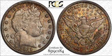 1915-D 25C MS67