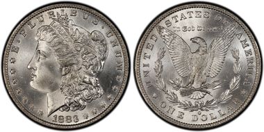 1883-O $1 MS67
