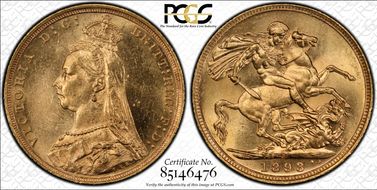 1893-S Sov S-3868C Jubilee Head MS63