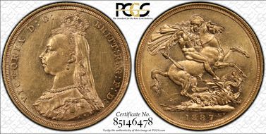 1887-S Sov S-3868A DISH S1 1st Obverse 1st Obv Long JEB Aligned Right AU55