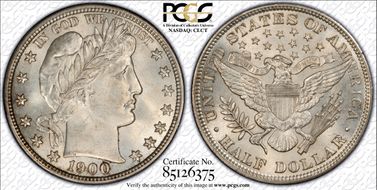 1900 50C MS64