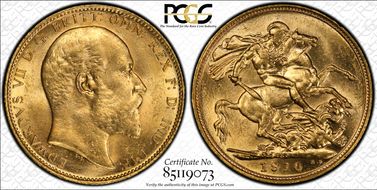 1910-S Sov S-3973 MS63