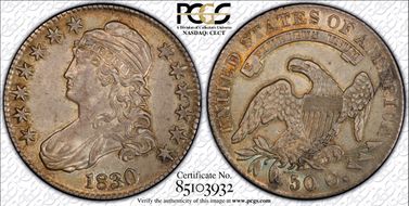 1830 50C Large 0 AU55