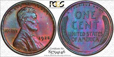 1925 1C MS64BN