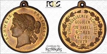 1879 Medal Basel R-118 SP64