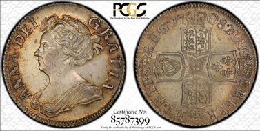 1708 Shil S-3610 3rd Bust MS64+