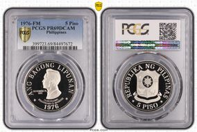 1976-FM 5 Piso PR69DCAM