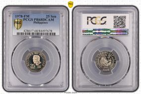 1978-FM 25 Sen PR68DCAM
