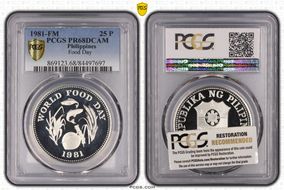 1981-FM 25 P Food Day PR68DCAM