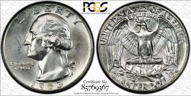 1963 25C DDO & DDR FS-102 MS64