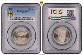 1964 Florin MS65