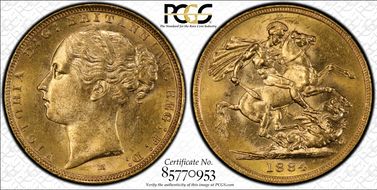1884-M Sov S-3857C WW Complete MS62