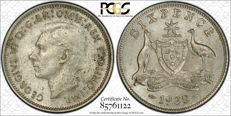 Cert 85761122 - Coin Image