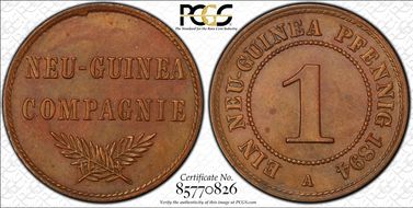 1894-A Pfg KM-1 MS63BN