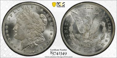 1880/79-CC $1 VAM 4, Rev. of '78 MS64