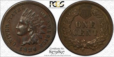 1886 1C Type 1 AU50BN