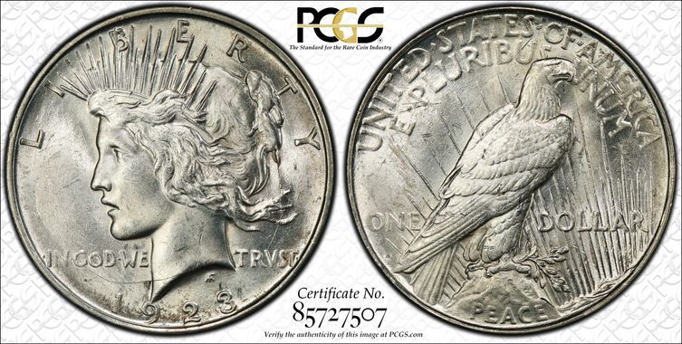 Cert 85727507 - Coin Image