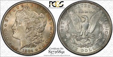 1904 $1 MS63