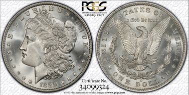 1889-O $1 MS66