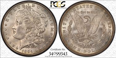 1894-O $1 MS65