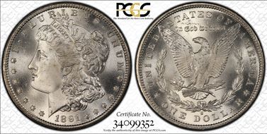 1897-S $1 MS68