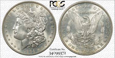 1904 $1 MS66