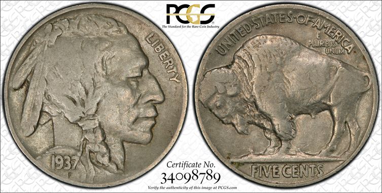 Cert 34098789 - Coin Image