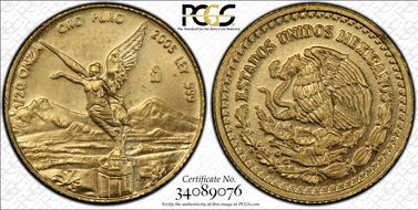 2005-Mo 1/20 oz Libertad Au MS68