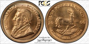 2000 1/10 KR MS67