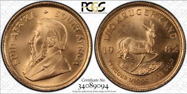 1982 1/10 KR MS68