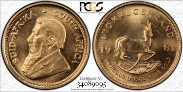 1981 1/10 KR MS68