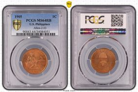 1905 1C KM-163 MS64RB