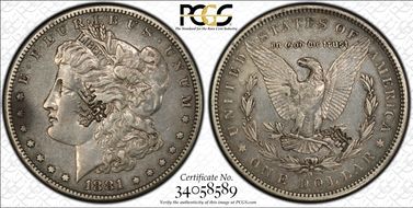 1881-S $1 N1