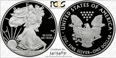 2013-W $1 Silver Eagle PR70DCAM