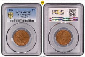 1903 1C MS63BN