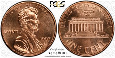 1997-D 1C MS68RD