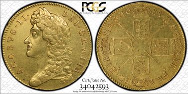 1688 5 G S-3397A 2nd Bust XF45