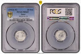 (1913) T2 10 Sen JNDA 01-25 MS65