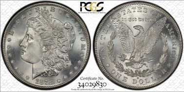 1878-S $1 MS67