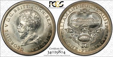 1927(m) Florin Canberra  KM-31 MS64