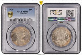 1969 50C MS65