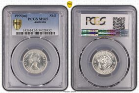 1955(m) Shil MS65