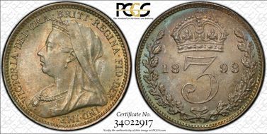 1893 3D S-3942 Old Head MS66