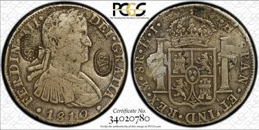 No Date 8 R S.M. & VBP C/M on 1810-Mo HJ 8R N1