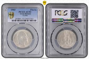 1903 Florin S-3981 AU53