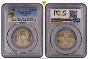 1916 Florin S-4012 MS65