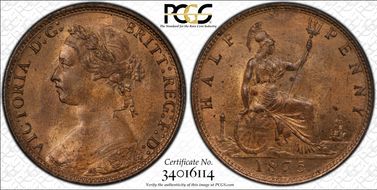 1875-H 1/2D S-3957 MS64RB