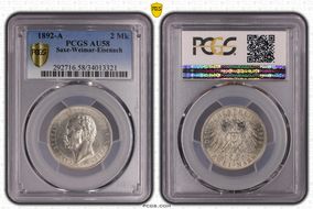 1892-A 2 Mk J-156 AU58