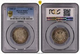 1905-F 2 Mk J-174 MS67